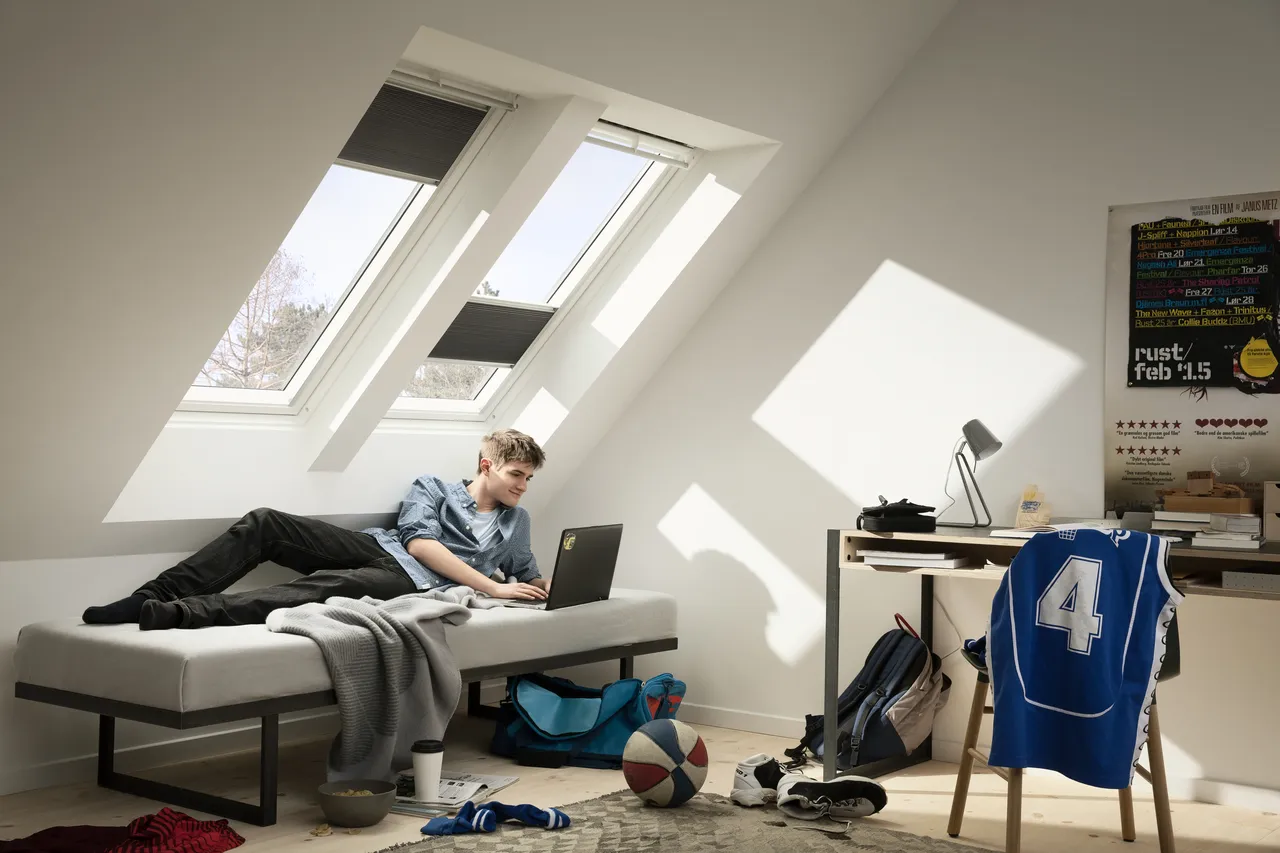 VELUX Verduisterend Plissegordijn (FHC) VR-1