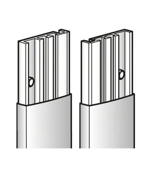 Verlengde muurstrips 70cm